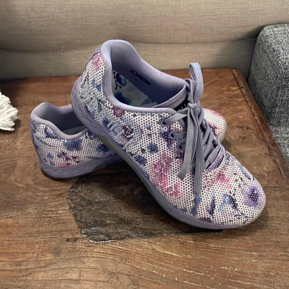 NoBull Floral Trainers size 9.5